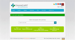 Desktop Screenshot of dawaicart.com