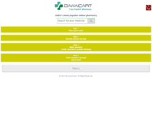 Tablet Screenshot of dawaicart.com